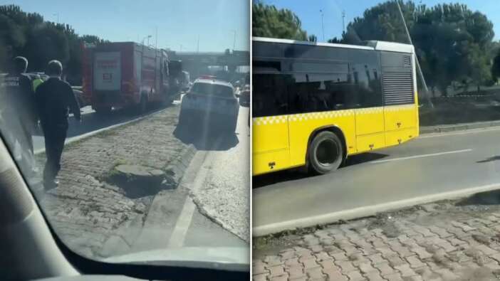 İETT vahşetinin yeni adresi Başakşehir! Kaldırımda yürüyen adama çarptı! Hayatını kaybetti...