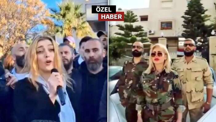 Şam şeytanları iş başında! Halkın arasına karışan Esad rejimi yanlıları gösteri yaptı