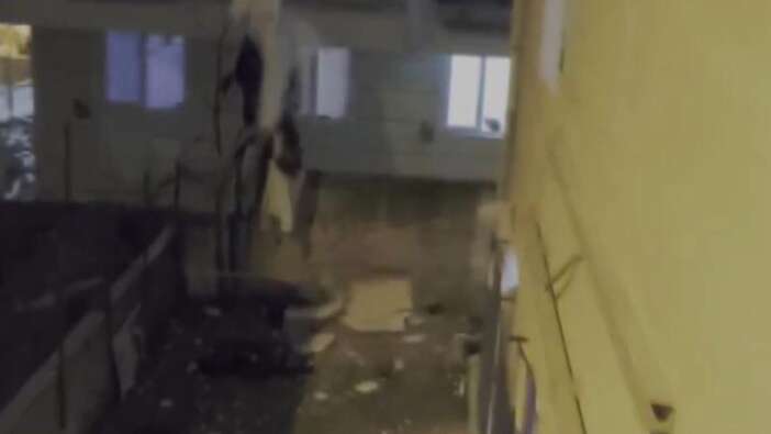 İstanbul Ümraniye'de patlama; binada hasar oluştu