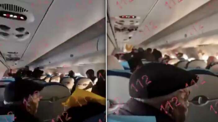 Kazakistan'da düşen uçağın içinden görüntüler ortaya çıktı! 'Kelime-i Şehadet' sesleri yükseldi...