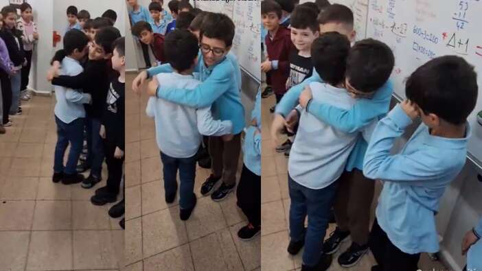 Suriyeli Öğrenci Muhammed’in vedası herkesi gözyaşlarına boğdu