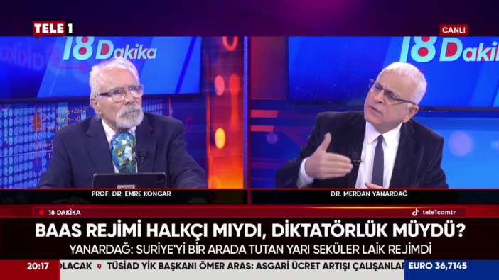 CHP'den çıt yok! Merdan Yanardağ'dan skandal yorum: BAAS Suriye'nin CHP'sidir!