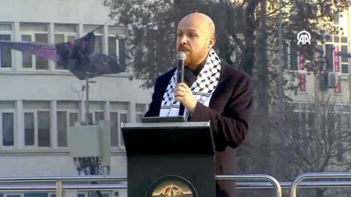 Galata'da tarihi Gazze buluşması! Bilal Erdoğan: Suriye'den sonra Gazze de kuşatmadan zaferle çıkacak!