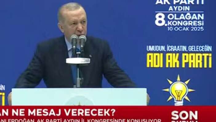 Cumhurbaşkanı Erdoğan: Bölücü terör örgütü ya silah bırakacak ya tasfiye olacak