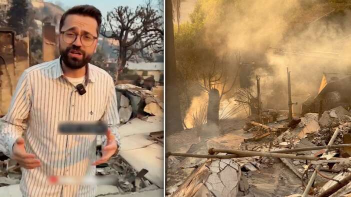Savaş değil yangın... Los Angeles'ta lüks semtler küle döndü! Adem Metan felaketi gözler önüne serdi