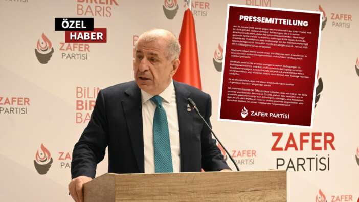 Zafer Partisi bunu da yaptı! Türkiye Almanca yazı ile Almanlara şikayet edildi