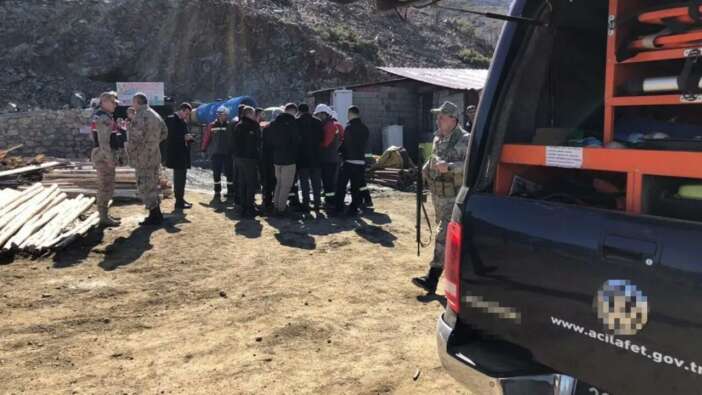 Elazığ Alacakaya maden ocağında patlama! Göçük altında kalanlar var...