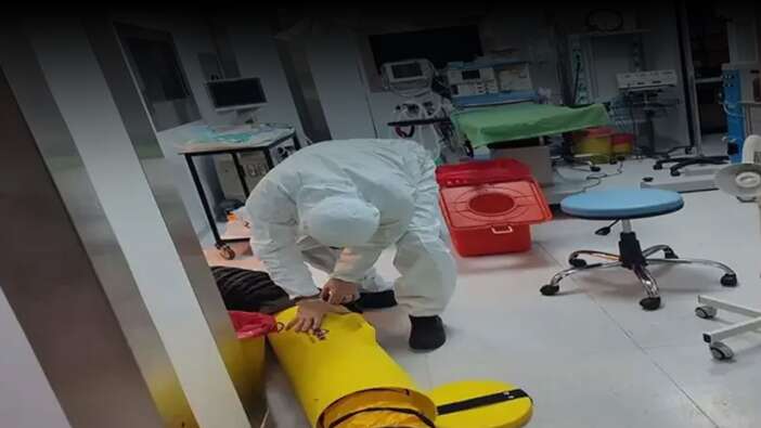 Sivas’ta hastanede gaz paniği: Karbon filtre patladı! AFAD harekete geçti!