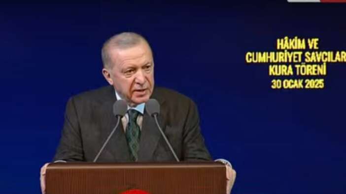 Cumhurbaşkanı Erdoğan, İdari Yargı Hakimleri Kura Töreni'nde! ''Türkiye'de kimse kendisini hukukun üstünde göremez. Yargı mensuplarına kimse ayar veremez''