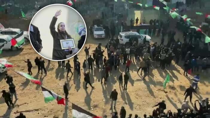 Hamas ve İsrail arasında üçüncü esir takası:  Hamas, 3 İsrailli esiri Kızılhaç'a teslim etti!