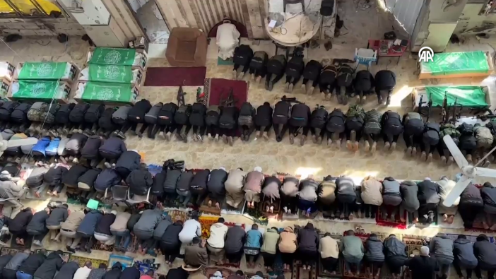 İsrail şehit etmişti... Gazze'de şehit komutan Muhammed Deif için gıyabi cenaze namazı!