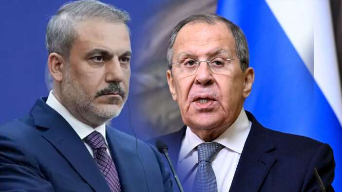 Suriye için kritik temas! Bakan Fidan Lavrov'la görüştü!