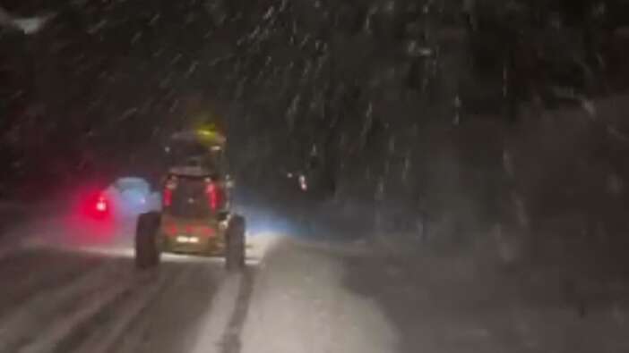 Adıyaman’da ulaşıma kar engeli