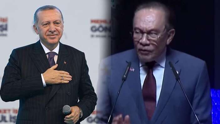 Malezya Başbakanı Enver İbrahim’den Erdoğan’a övgü: Türkiye’yi küresel bir güce dönüştürdü!