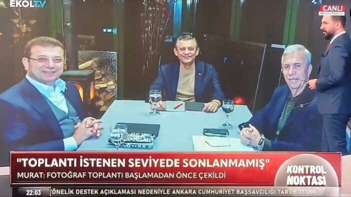 Şak diye gördü, tak diye çözdü... İşte Ekol TV'deki İmamoğlu-Özel-Yavaş analizi