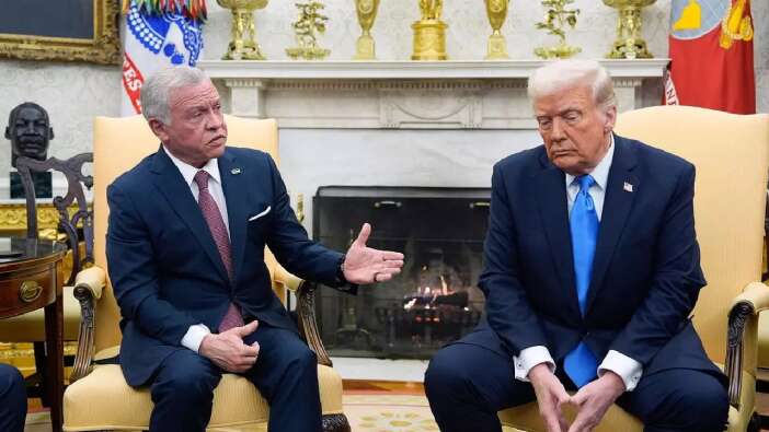 Trump’tan Gazze hamlesi: Ürdün Kralı ile kritik görüşme