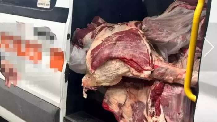 Görüntüler infial yaratmıştı! Personel servisinde et taşıyan zincir markete milyonluk ceza