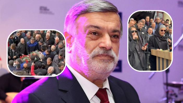 Kahtalı Mıçe, son yolculuğuna uğurlandı! Kızları usta sanatçıya Aşık Mahzuni Şerif'in "Yolcum Güle Güle" türküsünü okuyarak veda etti
