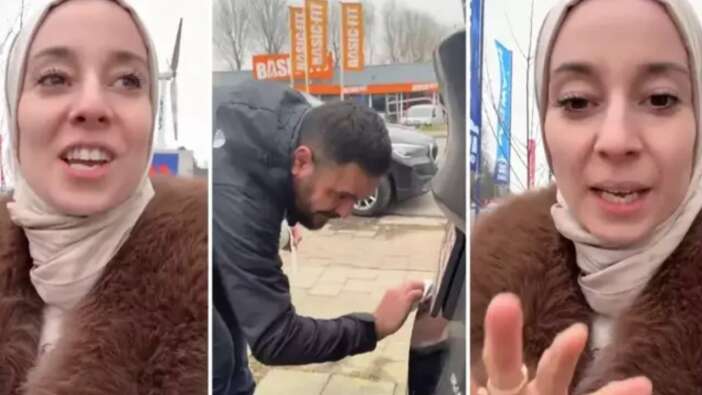 Böyle protesto görülmedi... Elon Musk'a kızdı Tesla'sına bunu yazdı