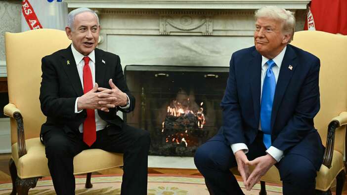 Soykırıma ağabey ABD ile devam! Netanyahu'dan rezil cümle: Trump yönetimiyle tarihi fırsat yakaladık