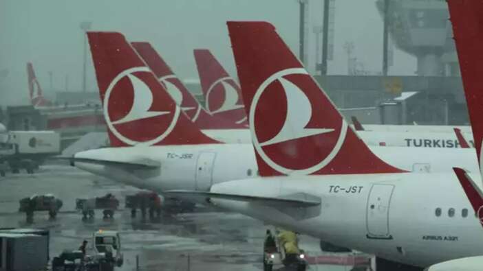Sabiha Gökçen Havalimanı’nda kar engeli! Uçuşlar azaltılacak!