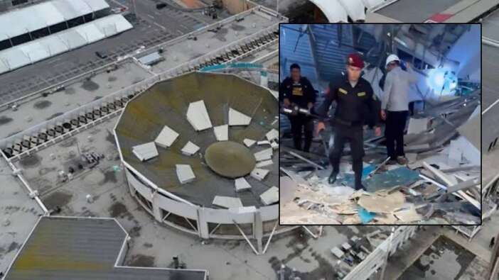 Peru'da Real Plaza isimli AVM'nin çatısı insanların üzerine çöktü: 4 ölü, en az 80 yaralı