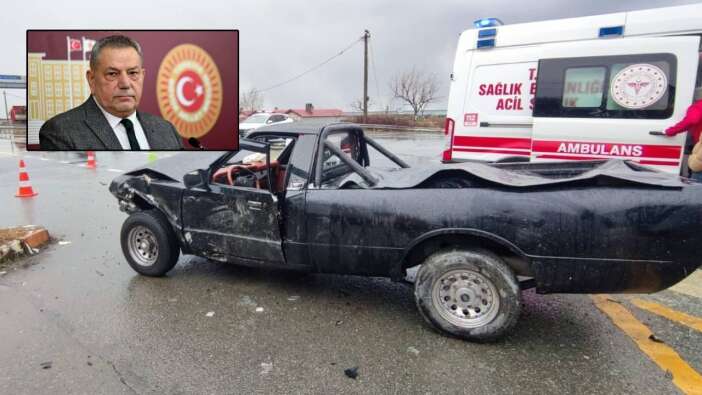 CHP Rize Milletvekili Tahsin Ocaklı memleketinde trafik kazası geçirdi