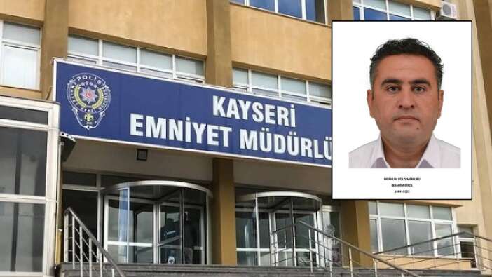 Kalp krizi geçiren 41 yaşındaki polis memuru İbrahim Birol görev başında şehit oldu
