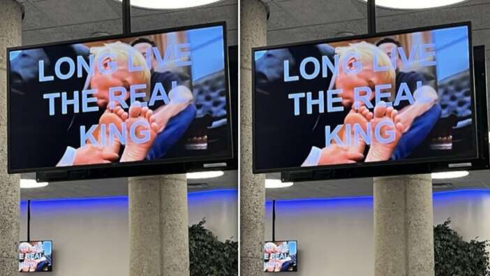 Bakanlık binası bilgisayarları hacklendi! Trump'ın Elon Musk'ın ayaklarını öptüğü video yayınlandı!