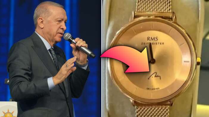 Tarihi AK Parti Kongresi'nde delegelere özel saat hediye edildi! Cumhurbaşkanı Erdoğan detayı dikkat çekti...