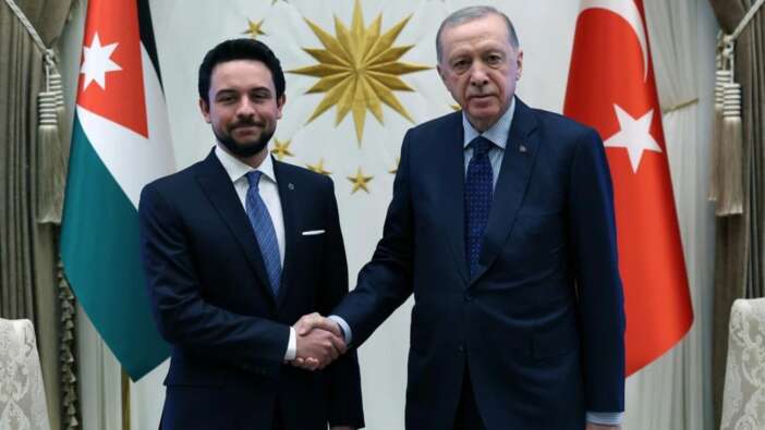 Külliye'de diplomasi zirvesi! Cumhurbaşkanı Erdoğan, Ürdün veliaht Prensi Hüseyin bin Abdullah ile görüştü!