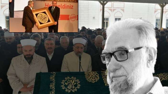 Hattatların Reisi Hasan Çelebi son yolculuğuna uğurlandı