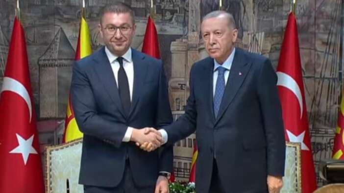 Kuzey Makedonya Başbakanı İstanbul'da! Cumhurbaşkanı Erdoğan: Ticaret hedefimiz 2 milyar dolar