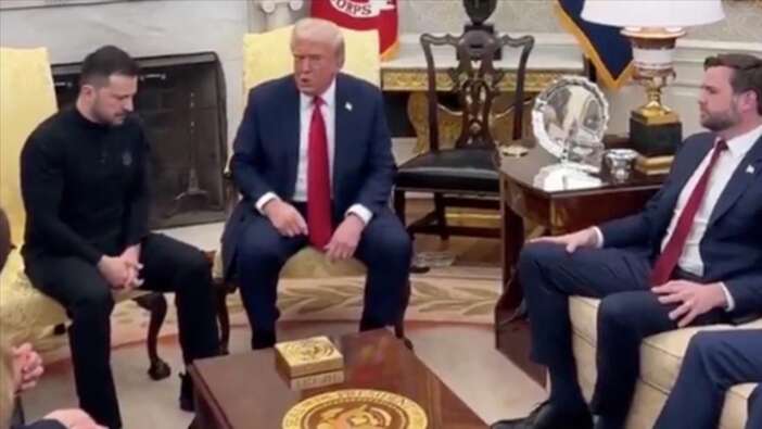 ABD-Avrupa çatlağı derinleşiyor! Zelenski'yi azarlayan Trump'a tepkiler çığ gibi: Dünyanın yeni bir lidere ihtiyacı var!