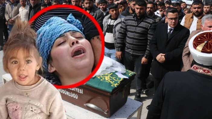 Denizli'nin talihsiz yavrusu Nazlı'yı bütün mahalle son yolculuğuna uğurladı