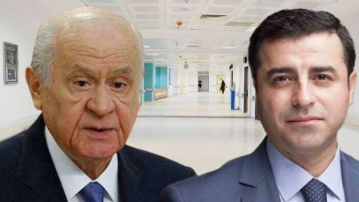 DEM Parti iddiayı doğruladı; Bahçeli ile Demirtaş İstanbul'da bir hastanede görüştü