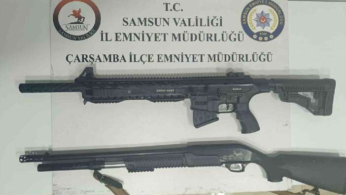 Samsun’da tüfekle ateş açtığı anları yayınlayan şahıs yakalandı
