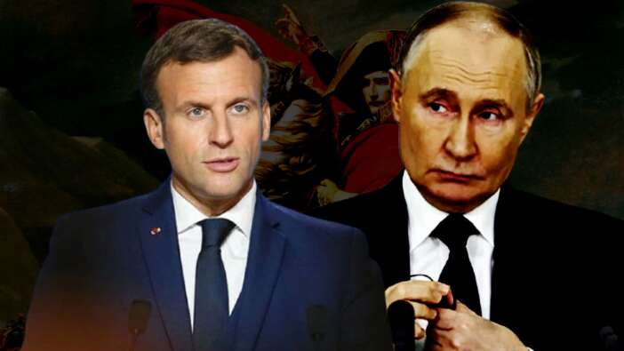 Putin'den Macron'a cevap: "Napolyon'un zamanlarına geri dönmek isteyen var"