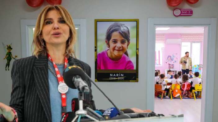 Gülben Ergen, Narin anısına okul yaptırdı... "Narinler gülsün diye bu okulu açtık"