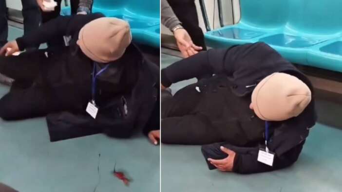 Marmaray'da "epilepsi krizi" dolandırıcılığı; ambulans çağırılınca birden iyileşti