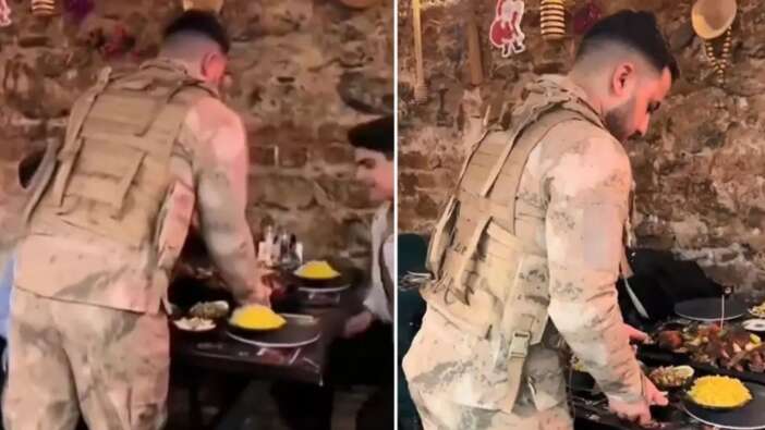 Beyoğlu'nda skandal olay: Askeri üniformayla servis yaptı! Cezası belli oldu! Pes dedirten savunma...