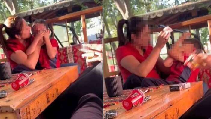 Ağlayan oğlunu susturamayınca şiddete başvurdu: Sus nefesini keserim!