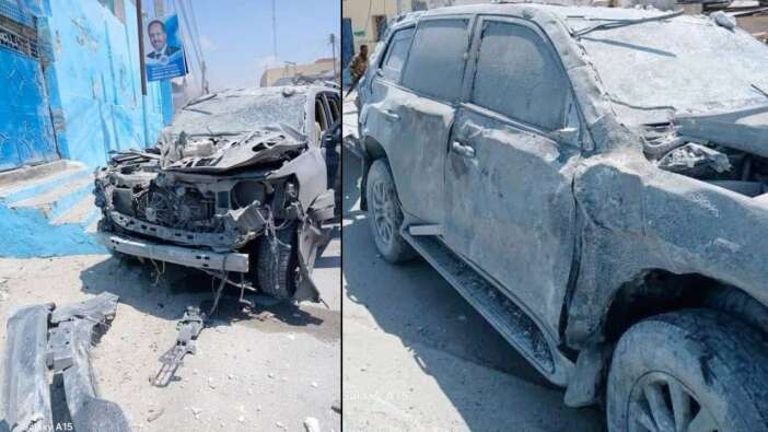 Somali'de suikast girişimi; Cumhurbaşkanı Mahmud'un konvoyuna bombalı saldırı düzenlendi