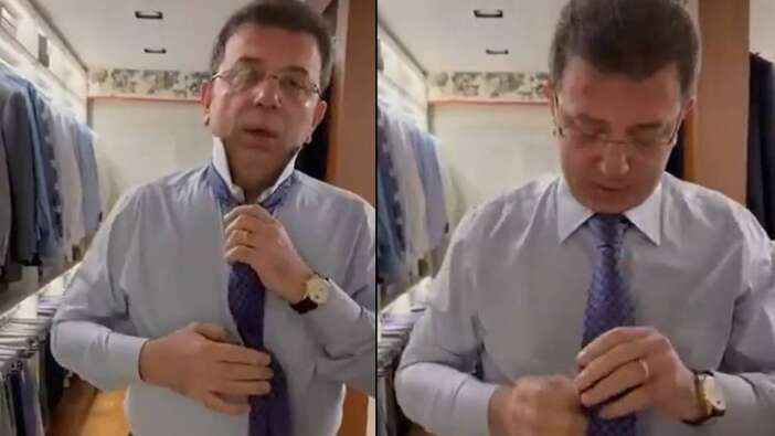 Ekrem İmamoğlu gözaltı videosu paylaştı: Kapıya 100'lerce polis yığılmış