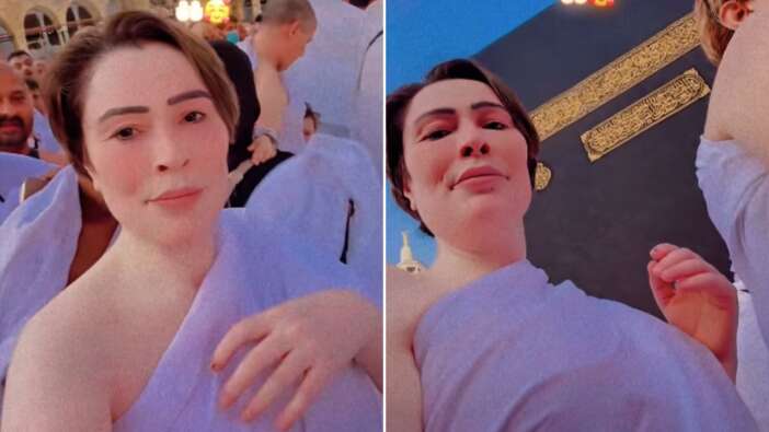 Pakistanlı fenomenden Kabe skandalı! Tesettürsüz, erkek ihramıyla tavaf... Görüntülere tepki yağıyor