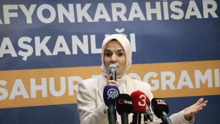 Aile ve Sosyal Hizmetler Bakanı Mahinur Özdemir Göktaş: "Yaşlanan bir nüfusa sahibiz, dünya yaşlanıyor, Türkiye de yaşlanıyor"