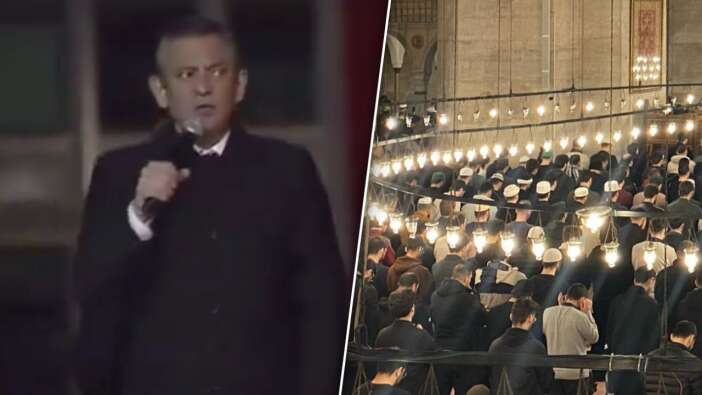 Camiyi tahrip etmek serbest, yıkmak yasak! Özgür Özel, Şehzadebaşı Camii’nde namaz kılan gençlere 'Domuz bağcıları' dedi