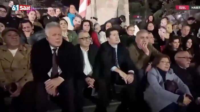 İmamoğlu'nun memleketinde ilginç protesto! Yakın arkadaşı CHP Ortahisar Başkanı Ahmet Kaya kahkahalarla güldü!