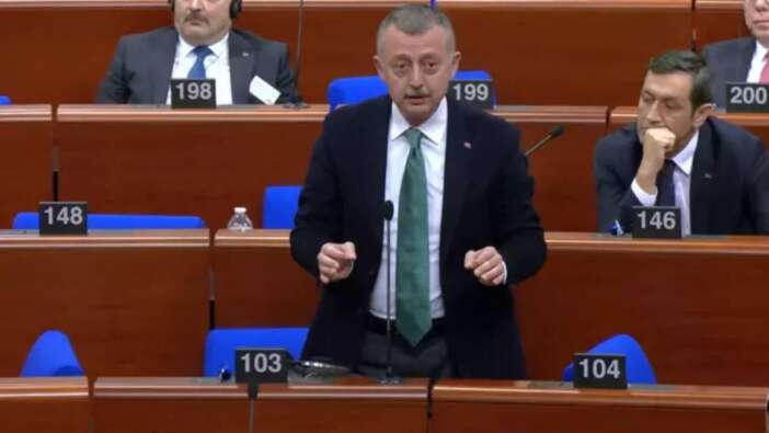 Kocaeli BŞB Başkanı Büyükakın'dan Strasbourg'da tarihi konuşma: Burada İmamoğlu propagandası var
