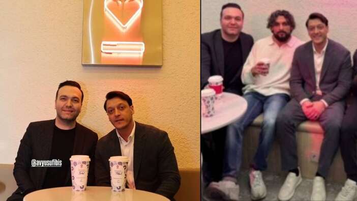 AK Parti MKYK Üyesi Mesut Özil'den EspressoLab'da "10 numara kahve" paylaşımı